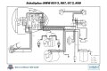 Kabelbaum (mit PREWARIT&reg;-Lackkabel) f&uuml;r BMW R51/3, R67, R67/1, R67/2, R68