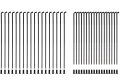 Speichensatz (WWS - Kleeblatt) - schwarz-chrom - für DKW RT 125 W, 125/2a - Vorder- oder Hinterrad