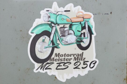 MMM - Aufkleber "MZ ES 250"