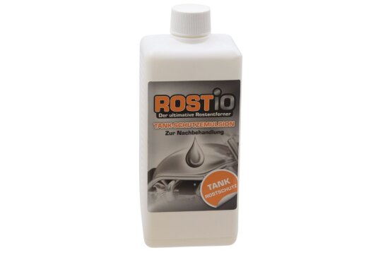 ROSTIO Tank-Schutzemulsion (Rostschutz-Nachbehandlung bis 30 Liter-Tanks) - 500 ml