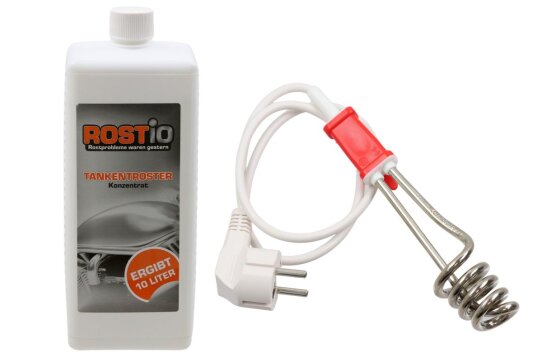 ROSTIO Tankentroster-Konzentrat (bis 10 Liter Tank) mit Tauchsieder