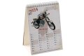 MMM - Kunstdruck-Kalender 2024 (A5-Tischkalender) - DDR Motorr&auml;der
