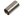 Endkappe (dünnwandig) zur Bowdenzughülle 5,5 mm in NOS-Optik - Messing, vernickelt