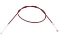 Bremsbowdenzug f&uuml;r SIMSON S51E, S70E, S53E, S83E - weinrot  (PREWARIT)