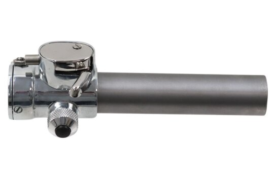 Gasdrehgriff (Außenzug-Zweivergaser) mit Hupe und Abblendschalter für BMW R5, R6, R51, R61, R66, R71, R12, R17