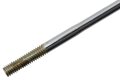 Speiche (WWS - Kleeblatt) Doppeldickend M4 x 212 mm - BW 90&deg; - HL10,0 - verchromt