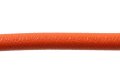 Custom Zündkabel / Lackkabel (baumwollumflochten) orange - 50 cm