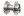 Hinterradnabe für BMW R2/5, R4/5, R20, R23, R24, R3, R35
