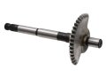 Kickstarterwelle mit Zahnsegment für SIMSON S50, KR51/1, SR4-2 - 3-Gang Motor