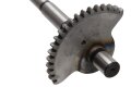 Kickstarterwelle mit Zahnsegment f&uuml;r SIMSON S50, KR51/1, SR4-2 - 3-Gang Motor