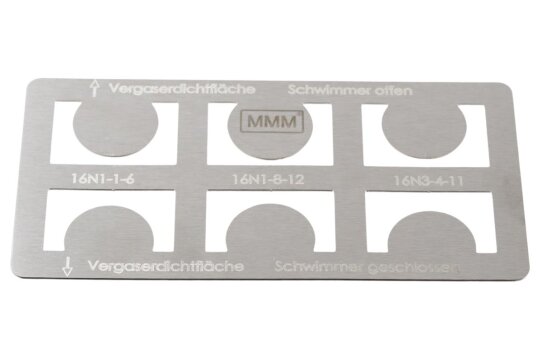 Vergaserlehre BVF für SIMSON S50, S51, KR51/1, KR51/2, S70, SR50, SR4-2 - Spezialwerkzeug