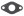 Isolierflanschdichtung (0,5 mm) für SIMSON S50, S51, S53, KR51/1,/2, SR4-2, SR50