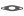 Isolierflanschdichtung (0,5 mm) für SIMSON S50, S51, S53, KR51/1,/2, SR4-2, SR50