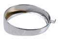 Lampenring mit Blende f&uuml;r Scheinwerfer Typ HELLA 130 mm - verchromt