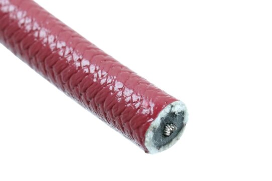 Zündkabel - Lackkabel PREWARIT® - weinrot - 50 cm
