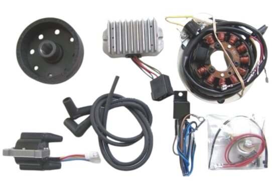 VAPE Zündanlage für Yamaha RD 125 DX (RDX 125) - 1973-1979  (Motor 1E7)