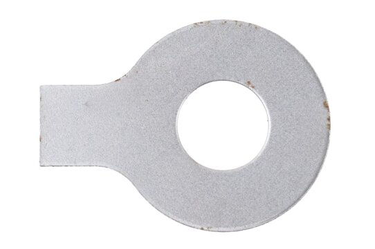 Sicherungsblech zum Kettenrad für MAW "Hühnerschreck"
