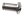 Schlitzmutter zum Lichmaschinendeckel für BMW R51/3, R67, R67/2, R67/3, R68 - V2A