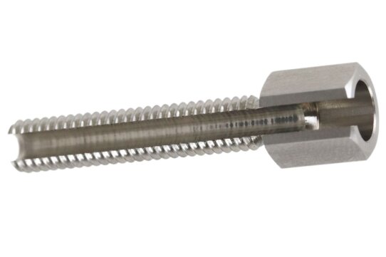Stellschraube M6x30 zum Bowdenzug (Handhebel) für MZ ETS 125, 150, 250 - 6,5 mm Endkappen
