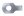 Sicherungsblech zum Antriebsrad (Ölpumpe) für BMW R51/3, R67, R50, R50/2, R60, R60/2, R69S - vorn