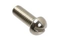 Halbrundkopfschraube mit Schlitz M6x15 DIN 86 - vernickelt