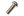 Halbrundkopfschraube mit Schlitz M6x15 DIN 86 - vernickelt