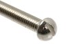 Halbrundkopfschraube mit Schlitz M6x45 DIN 86 - vernickelt