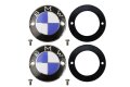 Tankembleme für BMW R51/2, R51/3, R67, R50, R50/2, R60, R60/2, R69 - Paar mit Befestigung