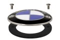 Tankembleme für BMW R51/2, R51/3, R67, R50, R50/2, R60, R60/2, R69 - Paar mit Befestigung