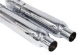 Auspuffanlage mit Einbuchtung am Kr&uuml;mmer f&uuml;r NSU 501 OS-T Konsul 2