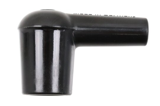 Zündkerzenstecker (Bakelit) - schwarz, abgewinkelt,...