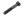 Schraube M8x1x45 Sechskant DIN 960 - schwarz