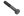 Schraube M8x1x45 Sechskant DIN 960 - schwarz