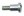 Hebelschraube M6 für BMW R51/2, R51/3, R67, R67/2, R67/3, R68
