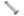 Klemmschraube zur Gabelführung für BMW R51/2, R51/3, R67, R67/2, R67/3, R68