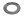 Gummidichtung zur Alukappe (Telegabel) für BMW R51/2, R51/3, R67, R67/2, R67/3, R68