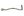 Kickstarter für BMW R51/2, R51/3, R67, R67/2, R67/3, R68 - Edelstahl