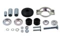 Motorlager inkl. Befestigung für SIMSON S50, S51, S53, S70, S83 - im Set