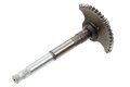MEGU Kickstarterwelle mit Zahnsegment f&uuml;r SIMSON S50, KR51/1, SR4-2 - 3-Gang Motor