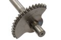 MEGU Kickstarterwelle mit Zahnsegment f&uuml;r SIMSON S50, KR51/1, SR4-2 - 3-Gang Motor