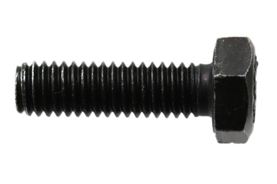 Schraube M12x30 Sechskant DIN 933 - schwarz