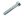 Schraube M8x1x45 Sechskant DIN 960 - verzinkt