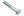 Schraube M8x1x45 Sechskant DIN 960 - verzinkt