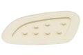 Kniekissen (Paar) f&uuml;r MZ ES 125, 150 - Fr&uuml;he Ausf&uuml;hrung - beige