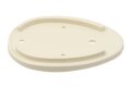 Gummiplatte zum Originalr&uuml;cklicht f&uuml;r AWO, BK, MZ ES, RT 125, IWL - beige