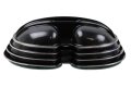 Ventildeckel für BMW R50/5, R60/5, R75/5, R60/6, R75/6, R90/6, R100R, R80R - schwarz