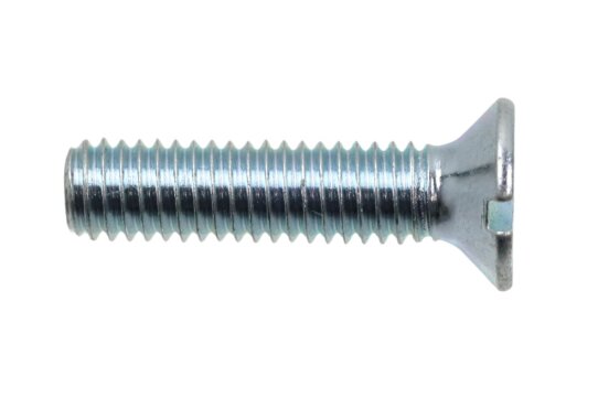 Schraube M6x25 Senkkopf DIN 963 - verzinkt