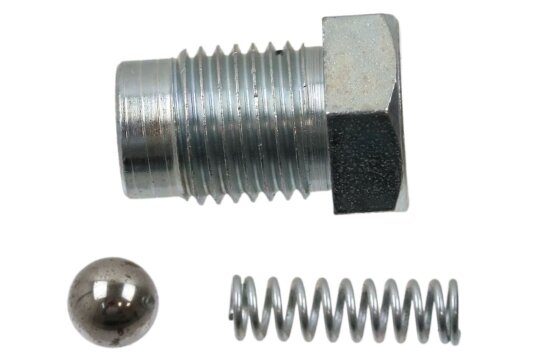 Arretierschraube M14x1.5 zur Schaltwelle für MZ TS 250/1, ETZ 250, 251 - mit Kugel & Feder