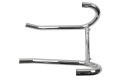 Kr&uuml;mmer (Paar mit Querrohr) f&uuml;r BMW R50/5, R60/5, R75/5 bis R100 - verchromt