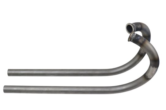 Krümmer (Paar) für Zündapp DB 200 - bis Bj. 1936 - blank